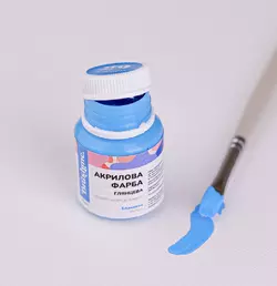 Акрилова фарба глянцева Блакитна 20мл Акрилова фарба глянцева Блакитна 20мл