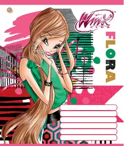 А5/12 лін. ЗУ WINX Art -16 зошит ученич. А5/12 лін. ЗУ WINX Art -16 зошит ученич.