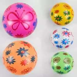 М'яч дитячий С 44660 (500) 5 кольорів, діаметр 17 см, вага 60 грам