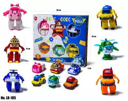Набор Трансформеров Robocar Poli LB105 Набор Трансформеров Robocar Poli LB105