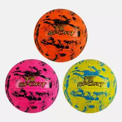 М`яч волейбольний C 60964 (60) ""TK Sport"" 3 кольори, матеріал м`який PVC, вага 280-300 грамів, розмір №5, ВИДАЄТЬСЯ ТІЛЬКИ МІКС ВИДІВ М`яч волейбольний C 60964 (60) ""TK Sport"" 3 кольори, матеріал м`який PVC, вага 280-300 грамів, розмір №5, ВИДАЄТЬСЯ ТІЛЬКИ МІКС ВИДІВ