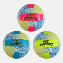 М`яч волейбольний M 48506 (60) ""TK Sport"", 3 види, матеріал м`який PVC, вага 280-300 грамів, розмір №5, ВИДАЄТЬСЯ ТІЛЬКИ МІКС ВИДІВ М`яч волейбольний M 48506 (60) ""TK Sport"", 3 види, матеріал м`який PVC, вага 280-300 грамів, розмір №5, ВИДАЄТЬСЯ ТІЛЬКИ МІКС ВИДІВ
