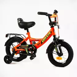 Велосипед 12"" дюймів 2-х колісний ""CORSO"" MAXIS CL-12116 (1) ручне гальмо, дзвіночок, сидіння з ручкою, додаткові колеса, ЗІБРАНИЙ НА 75% у коробці Велосипед 12"" дюймів 2-х колісний ""CORSO"" MAXIS CL-12116 (1) ручне гальмо, дзвіночок, сидіння з ручкою, додаткові колеса, ЗІБРАНИЙ НА 75% у коробці