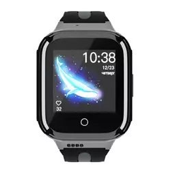 Детские водонепроницаемые GPS часы MYOX MX-70UW (4G) черные с видеозвонком Детские водонепроницаемые GPS часы MYOX MX-70UW (4G) черные с видеозвонком