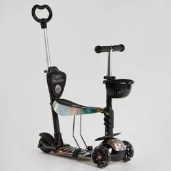Самокат 5в1 30605 (1) Best Scooter, АБСТРАКЦІЯ, PU колеса, ПІДСВІТКА КОЛІС, в коробці Самокат 5в1 30605 (1) Best Scooter, АБСТРАКЦІЯ, PU колеса, ПІДСВІТКА КОЛІС, в коробці