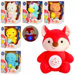 Нічник 1822-1-2-3-5-6-7 тварини, 6 видів, муз., світло, бат., кор., 22-29-14 см. Нічник 1822-1-2-3-5-6-7 тварини, 6 видів, муз., світло, бат., кор., 22-29-14 см.