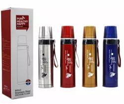 Термос №А17 с вер. 750мл в кор. 4цв Термос №А17 с вер. 750мл в кор. 4цв