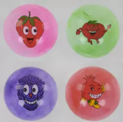 М'яч гумовий С 40273 "Фрукти", 4 види, розмір 9 ", вага 60 грам М'яч гумовий С 40273 "Фрукти", 4 види, розмір 9 ", вага 60 грам