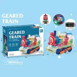 Потяг 388-5 (60/2) звук, підсвічування, колесо вільного ходу, в коробці Потяг 388-5 (60/2) звук, підсвічування, колесо вільного ходу, в коробці