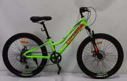 Велосипед Спортивний Corso «OPTIMA» 24"" дюйми TM-24355 (1) рама алюмінієва 11'', обладнання Shimano RevoShift 7 швидкістей, зібран на 75% Велосипед Спортивний Corso «OPTIMA» 24"" дюйми TM-24355 (1) рама алюмінієва 11'', обладнання Shimano RevoShift 7 швидкістей, зібран на 75%