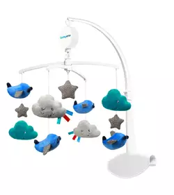 Музична карусель "Хмаринки та літачки" "BabyOno" Музична карусель "Хмаринки та літачки" "BabyOno"