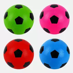 М'яч гумовий C 56601 (300) 4 види, розмір 6'', у пакеті, ВИДАЄТЬСЯ ТІЛЬКИ МІКС ВИДІВ