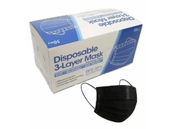 Медичні маски чорні mask black (2500) Медичні маски чорні mask black (2500)