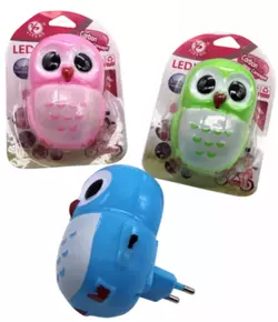 Нічник №MTY-1 пл. LED 1шт на листі. на розетку 220В (240) Нічник №MTY-1 пл. LED 1шт на листі. на розетку 220В (240)