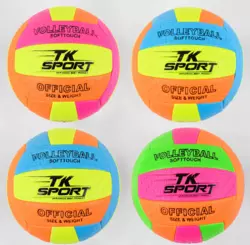 М'яч волейбольний C 44411 (60) "TK Sport", 4 види, вага 300 грамів, матеріал TPU, балон гумовий М'яч волейбольний C 44411 (60) "TK Sport", 4 види, вага 300 грамів, матеріал TPU, балон гумовий