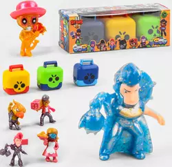 Герої LDY 220803 (192) BRAWL STARS, 2 види, 3 шт. в коробці Герої LDY 220803 (192) BRAWL STARS, 2 види, 3 шт. в коробці