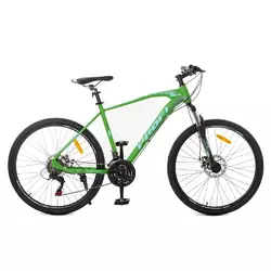 Велосипед 26 д.G26VELOCITY A26.1 алюм. рама 19", SHIMANO 21SP, алюм. DB, зелено-чорний. Велосипед 26 д.G26VELOCITY A26.1 алюм. рама 19", SHIMANO 21SP, алюм. DB, зелено-чорний.