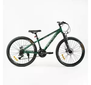 Велосипед Спортивний Corso 26"" дюймів «Rotex» RX-26510 (1) рама сталева 13’’, обладнання LTWOO A2, 21 швидкість, зібран на 75%