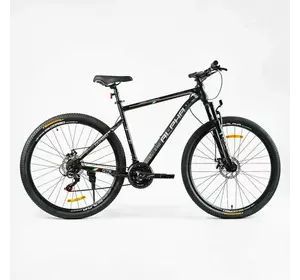 Велосипед Спортивний Corso 29"" дюймів «Alpha» LF-29069 (1) рама сталева 21’’, обладнання Shimano, 21 швидкість, зібран на 75%