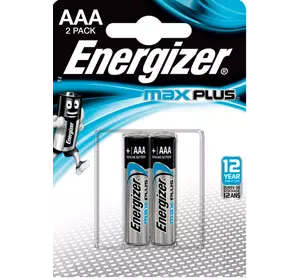 Батарейка ENERGIZER AAA Max Plus уп. ЦІНА ЗА 2 ШТ