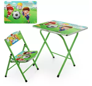 Столик M 19-FOOT стіл 40*60 см., 1 стільчик, кор., футбол.