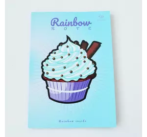 Блокнот TM Profiplan "Artbook Rainbow " Cake", blue, A5