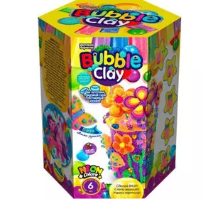 Пінопластовий пластилін "BUBBLE CLAY Ваза" BBC-V-01,02,03,04 U укр. (8) "Danko Toys"