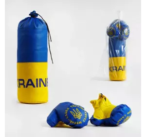 Груша боксерська МАЛА (Україна) + рукавички (1) "Full contact" BUM 850158
