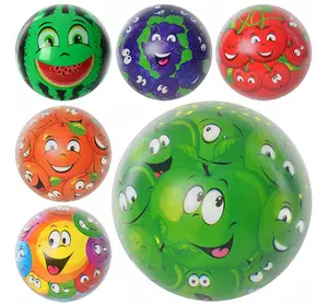 М'яч дитячий MS 0252 9", повноколірний, ПВХ, 75 г., 5 видів М'яч дитячий MS 0252 9", повноколірний, ПВХ, 75 г., 5 видів