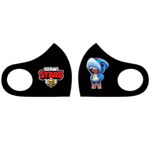 Маска Pitta Print M Brawl Stars Леон Акула Black Маска Pitta Print M Brawl Stars Леон Акула Black