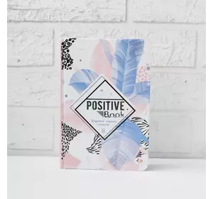 Жіночий щоденник  "Positive book", blue-pink, А5 Жіночий щоденник  "Positive book", blue-pink, А5