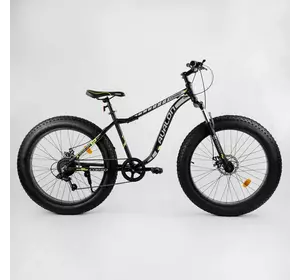 Велосипед Спортивний CORSO «Avalon» 26"" дюймів 27005 (1) ФЕТБАЙК, рама алюмінієва, обладнання Shimano 7 швидкостей, зібраний на 75% Велосипед Спортивний CORSO «Avalon» 26"" дюймів 27005 (1) ФЕТБАЙК, рама алюмінієва, обладнання Shimano 7 швидкостей, зібраний на 75%