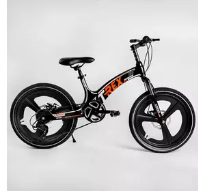 Дитячий спортивний велосипед 20 '' CORSO «T-REX» TR-77006 (1) магнієва рама, обладнання MicroShift, 7 швидкостей, зібраний на 75%