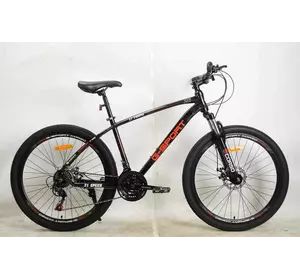Велосипед Спортивний CORSO «G-SPORT» 26"" дюймов G-26124 (1) рама алюмінієва 13``, обладнання Shimano 21 швидкість, зібран на 75%