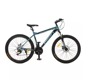 Велосипед 26 д.G26PHANTOM A26.2 (1шт)алюм.рама 19",SHIMANO 21SP,алюм.DB,FW TZ500,темно-бірюзовий Велосипед 26 д.G26PHANTOM A26.2 (1шт)алюм.рама 19",SHIMANO 21SP,алюм.DB,FW TZ500,темно-бірюзовий