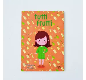 Блокнот TM Profiplan "Artbook Rainbow " Tutti Frutti", pear, A6