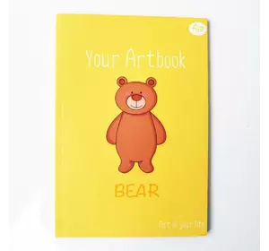 Блокнот TM Profiplan "Artbook bear", А6