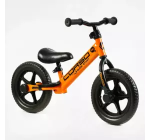 Велобіг "CORSO SPRINT" JR-01258 (1) сталева рама, колесо 12" EVA (ПІНА), підставка для ніг, в коробці Велобіг "CORSO SPRINT" JR-01258 (1) сталева рама, колесо 12" EVA (ПІНА), підставка для ніг, в коробці