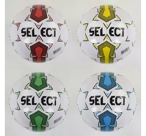 М'яч футбольний C 40065 (100) 4 кольори, 260-280 грам, матеріал PVC, розмір №5