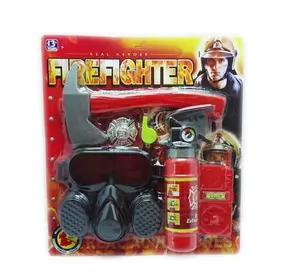 Набір пожежника 9006 A (48/2) вогнегасник з пульверизатором, аксесуари, на листі