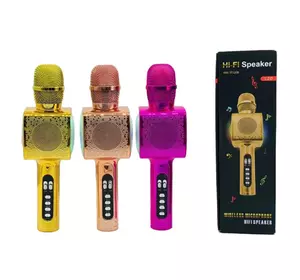 Мікрофон L20 акум., USBвхід, USBшнур, Bluetooth, TFслот, 3 кольори, кор., 9-8-27 см.