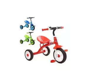 Велосипед M 3252 (3шт) 3колеса, колеса EVA, д72-ш47-в65см, 3 кольори (блакитний, червоний, зелений)