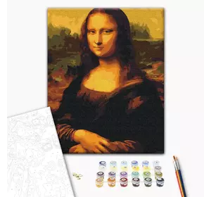 Картина за номерами: Мона Ліза 30х40