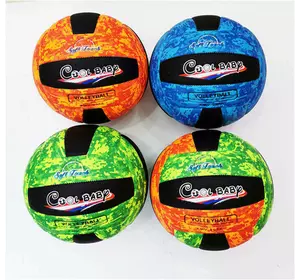 М'яч волейбольний C 62443 (100) ""TK Sport"", 4 види, 280-300 грамів, матеріал м'який PVC, ВИДАЄТЬСЯ ТІЛЬКИ МІКС ВИДІВ