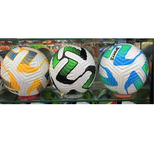 М'яч футбольний C 64705 (60) 3 види, вага 420 грамів, матеріал PU, балон гумовий, ВИДАЄТЬСЯ ТІЛЬКИ МІКС ВИДІВ