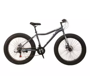 Велосипед 26 д. EB26AVENGER 1.0 S26.2 (1шт) ст.рама 17", Shimano 21SP, ал.DB, ал.обод, 26" * 4.0, графіт Велосипед 26 д. EB26AVENGER 1.0 S26.2 (1шт) ст.рама 17", Shimano 21SP, ал.DB, ал.обод, 26" * 4.0, графіт