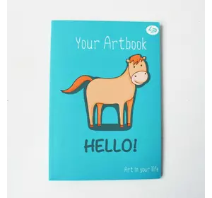 Блокнот TM Profiplan "Artbook horse", А6