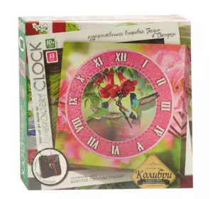 Комплект для творчості "Embroidery clock" EC-01-01,02,03,04,05 (10) "Danko Toys"