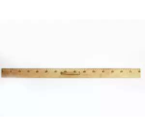 Лінійка з тримачем для дошки 75 см, дерев'яна