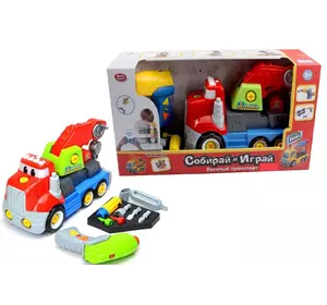 Спецтехніка на р / у 1998 (12) "Play Smart", конструктор, шуруповерт, на батарейках, інфрачервоний пульт, в коробці Спецтехніка на р / у 1998 (12) "Play Smart", конструктор, шуруповерт, на батарейках, інфрачервоний пульт, в коробці